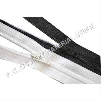 Polyester Zippers - Coiled Teeth, Variable Length, Black/White | Durable, Reliable, Waterproof, Smooth, Versatile, Resistant to Moisture and Chemicals