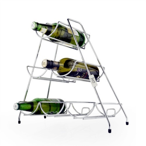 SS Kitchen 6 Bottle Rack