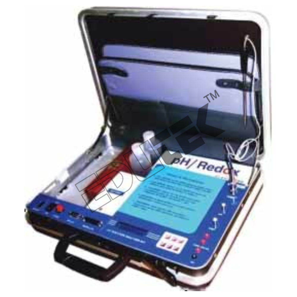 WATER SOIL ANALYSIS - Digital Analysis Kit | 8 Parameters Measured: pH, Temp., D.O, TDS, Salinity, Turbidity, Conductivity, 3-Digit LCD Display, Blue Carry Case