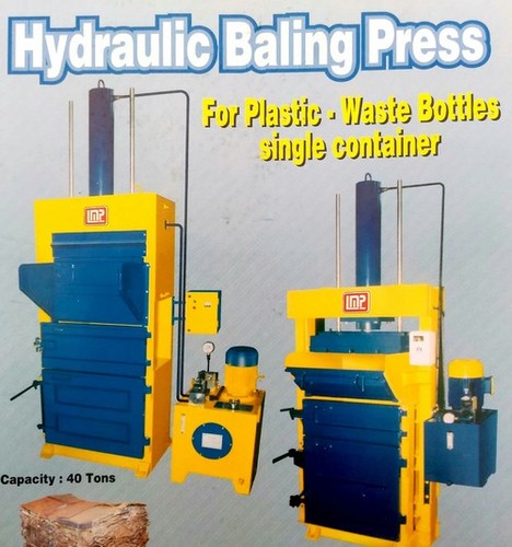 Hydraulic Plastic Bottle Baling Press