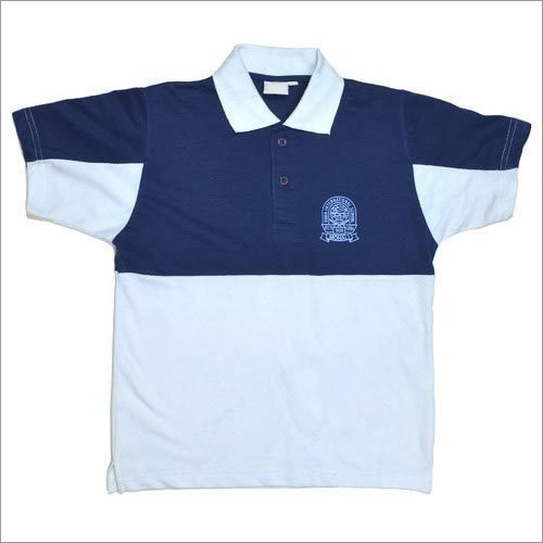 Collor School Uniform T Shirt