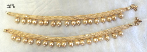 Copper Alloy Antique Payal