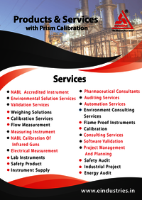 NABL Accredited Linear Instrument Calibration Services