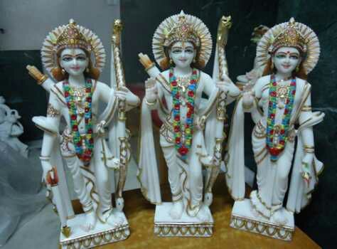 Marble Ram Darbar Statue