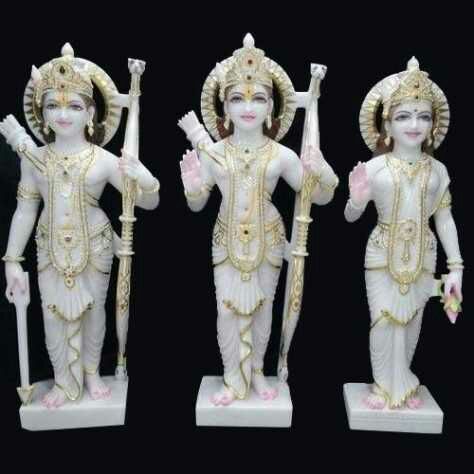 Marble Ram Darbar Statue