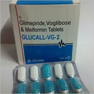 Glimepiride, Voglibose & Metformin