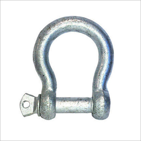 Bow Shackle - High Durability Stainless Steel, Silver Color | Durable, Strong, Easy to Operate, Ambient Load Capacity, Ideal for Warehouses and Shipping Yards