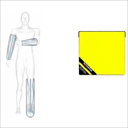 Eco Air Splint - Plastic, Light Weight 1-3 Kg | Flexible Overlap Design for Fractures and Injuries