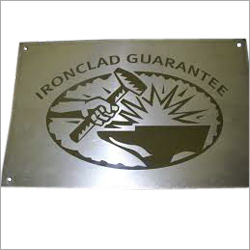 Steel Laser Engraving Service