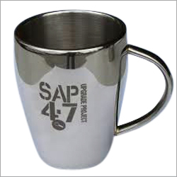 Steel Coffee Mug Laser Marking Service