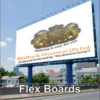 Roadside Flex Board - Customized Size & Shape, Durable Material With Elegant Design | Attractive, Weather-resistant, Clear Display