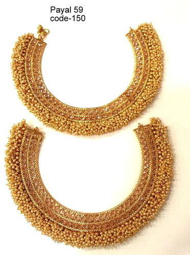 Copper Alloy Antique Payal