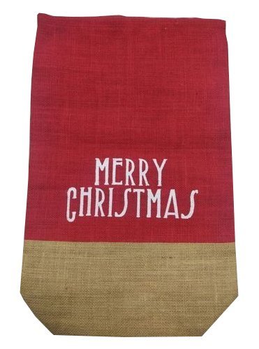 Christmas Jute Pouch