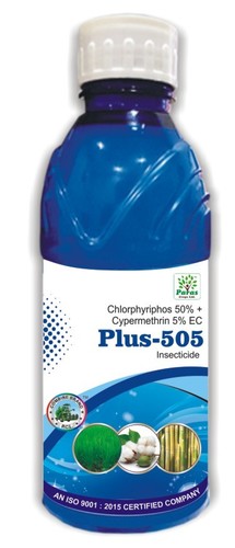 Chlorphyriphos 50% + Cypermethrin 5% EC