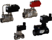 2/2 Diaphragm Operated Normally Closed/Open Solenoid Valve