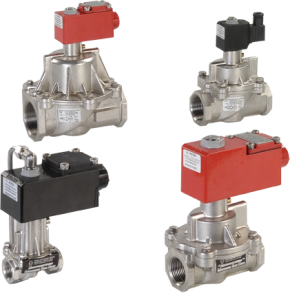 2/2 Poppet Type Internal / External Pilot NC / NO Solenoid Valve