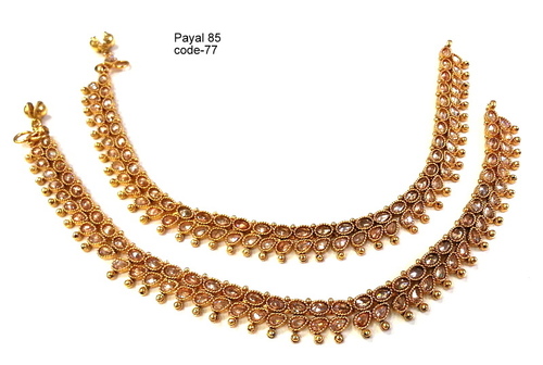 Copper Alloy Antique Payal
