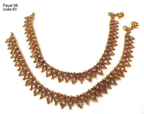 Copper Alloy Antique Payal