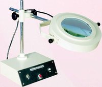 Bench Magnifier (magnascope) - 150mm Optical Glass Lens, 3x Magnification | Adjustable Stand, Shadow-less Illumination, Fatigue-free View