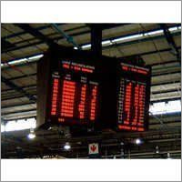 Production Display Boards Application: Airport