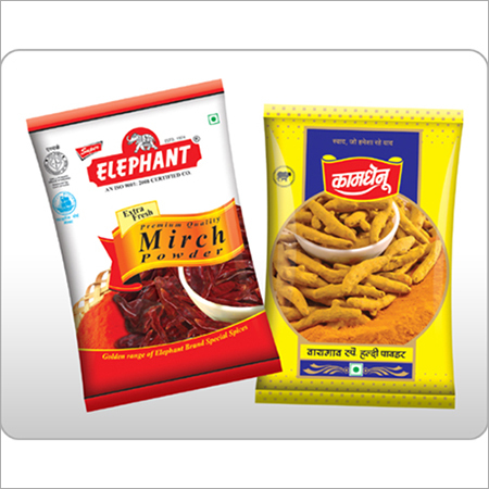 Masale Spices Packaging Pouches