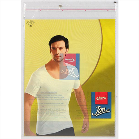 hosiery bopp pouches zipper