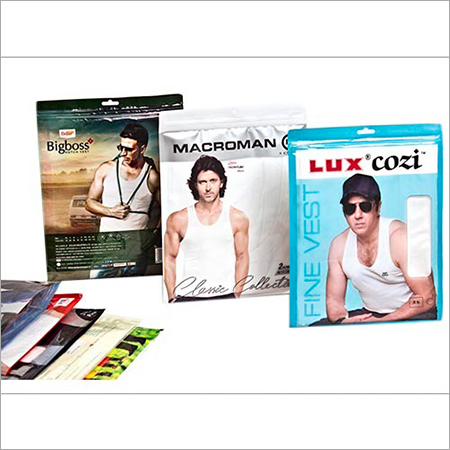 Self Seal Laminated Hosiery Packaging - Eco-Friendly Laminated Material, Customized Sizes and Colors, Versatile Use for Residential and Commercial Spaces