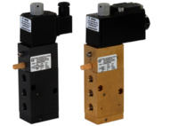 5/2 Internal Pilot Operated, Inline Single Solenoid Valve