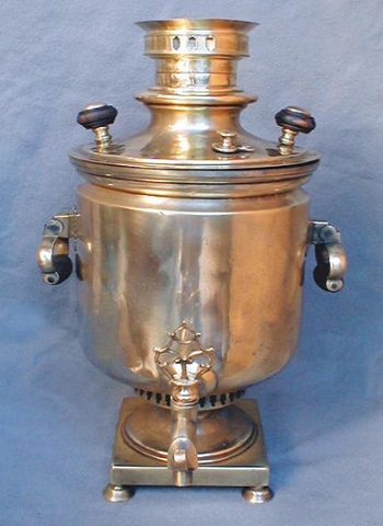 Peasant Barrel Shaped Samovar