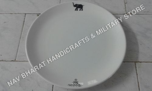 bone china crockery with logo army
