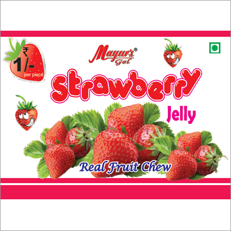 Strawberry Jelly Real Fruit Chew Strawberry Jelly Real Fruit Chew