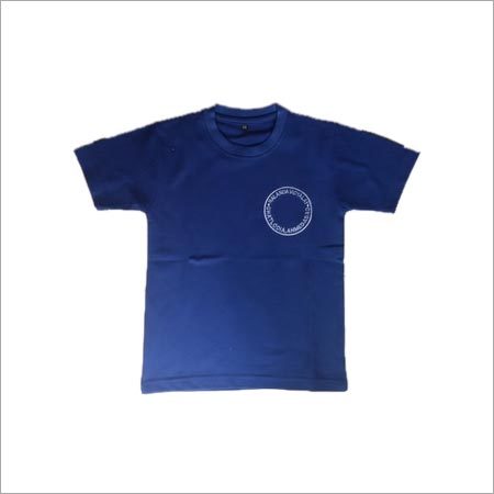 White Round Neck T Shirt