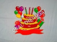 Thermocol Birthday Cake