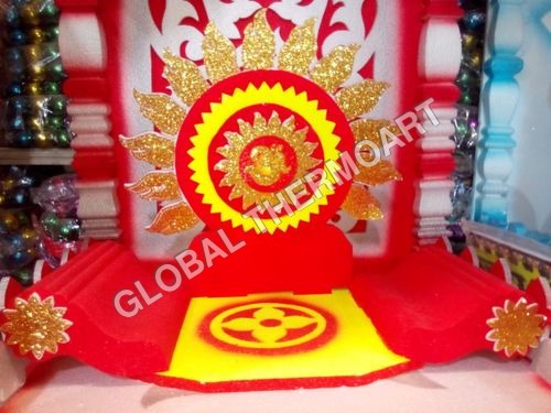 Decorative Thermocol Thrones