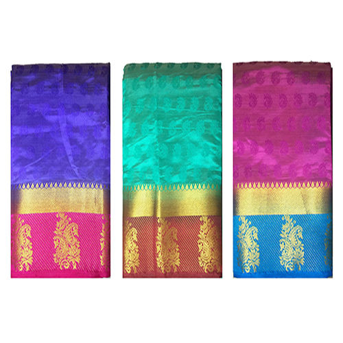 Party Wear Semi Silk Saree