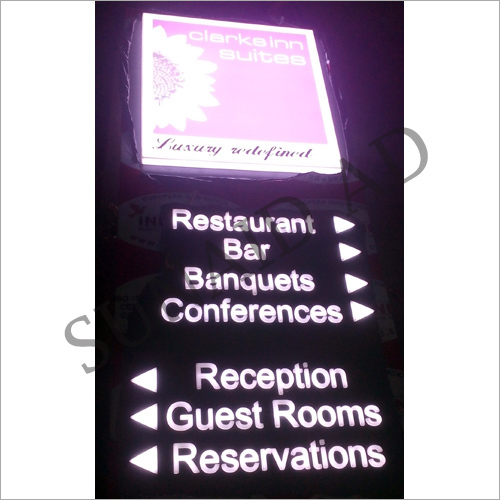 Totem Pole Signage Board