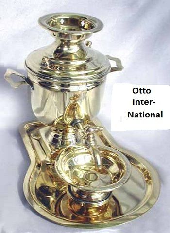 Miniature Samovar Of Peasant Barrel Shape