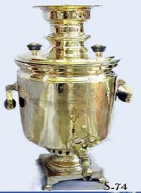 Peasant Barrel Samovar Suite With Accessories (tray, Bowl, Teapot