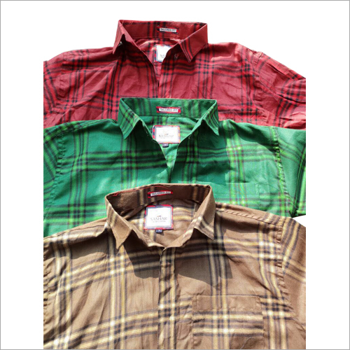 Mens Modern Check Shirt