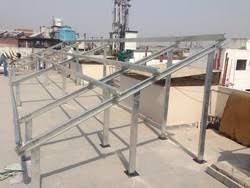 Solar Power Plant Mounting Structure