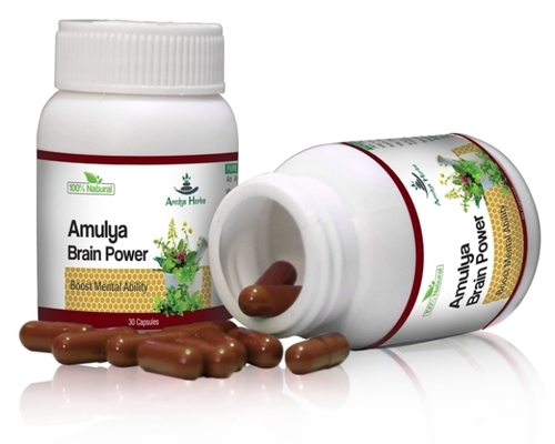 Amulya Brain Power Capsule Age Group: Suitable For All Ages