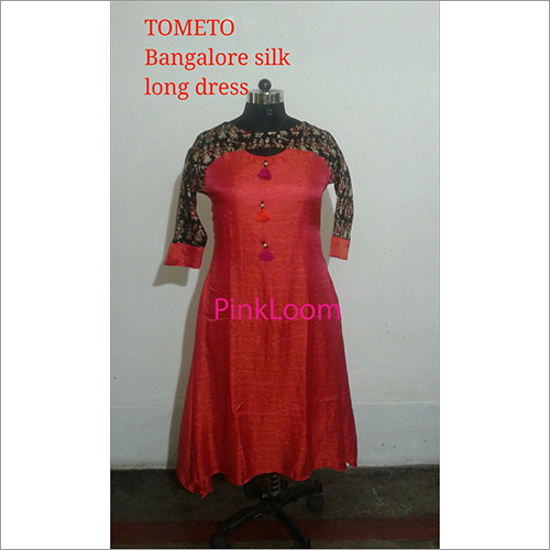 Tometo Bangalore Silk Long Dress