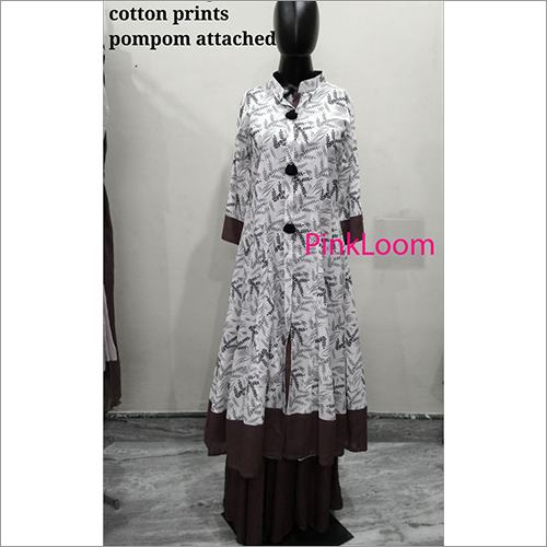 Cotton Prints Ladies Kurtis