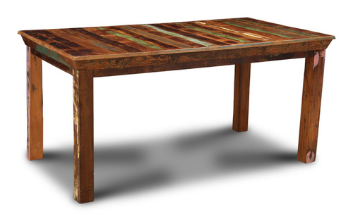 Reclaimed wood dining table
