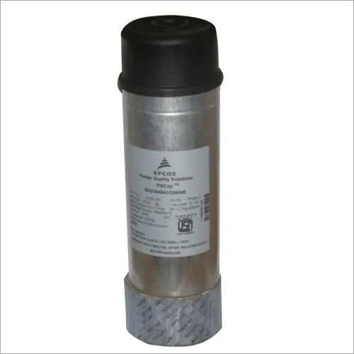 Silver Cylindrical Capacitors