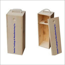 Plain Wooden Wine Box