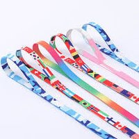 Garment Lace - Polyester, 1 Inch Wide Adjustable Length, Multicolor Printed Design | Long-lasting, Washable, Ideal For Canvas And Sports Shoes