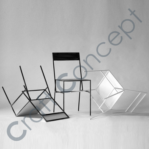Simple Look Metal Chair No Assembly Required