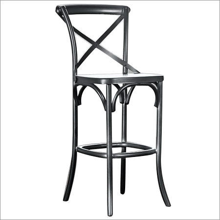 Nickel Plated Bar Chair