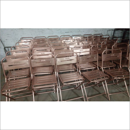 Copper Plating Outdoor Chairs By RAJSHREE ARTS
